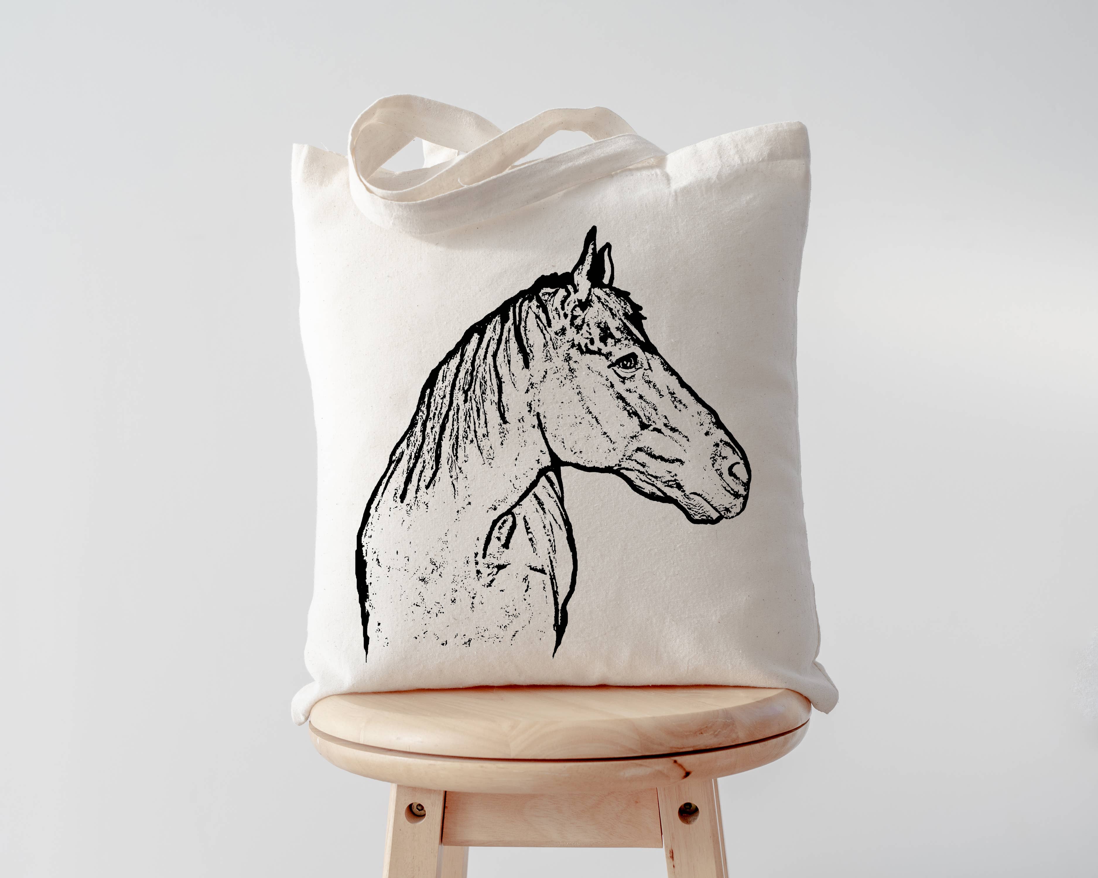 Spicy Kitten Designs - Wholesale Tote Bag - Unisex - Horse Tote Bag1