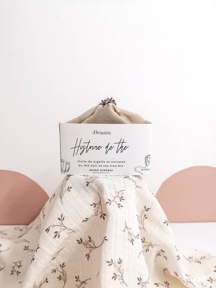 History of Tea Soap for wholesale by Savonnerie Orianis