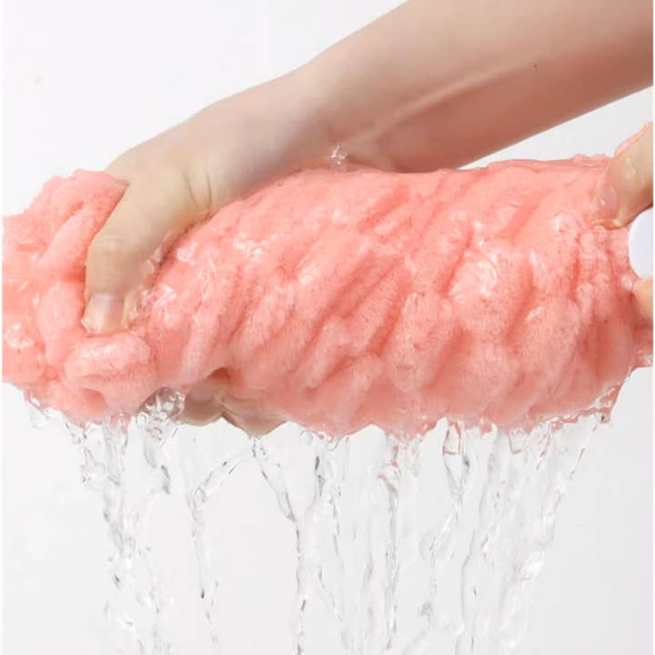 DrifWoo - Wholesale Towel set - Chic Spa Turban & Towel Set - Home Pampering Kit Beige/Pink10