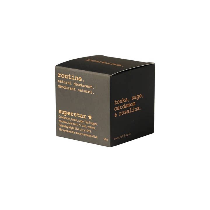 Routine - Wholesale Deodorant - Unisex - Superstar 58g Deodorant JAR