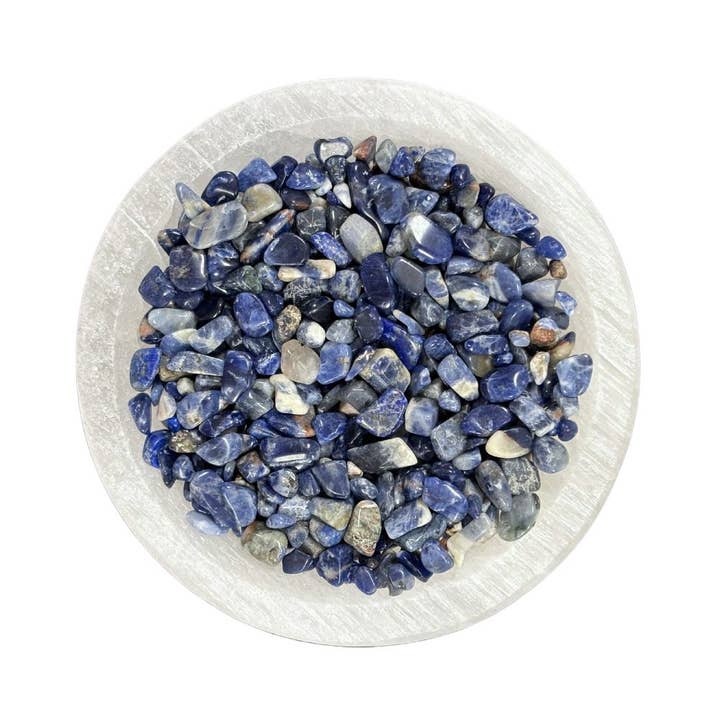 Earths Elements Wholesale - Wholesale Spiritual Stone/Crystal - Intention Bottle Refill - Sodalite Chips