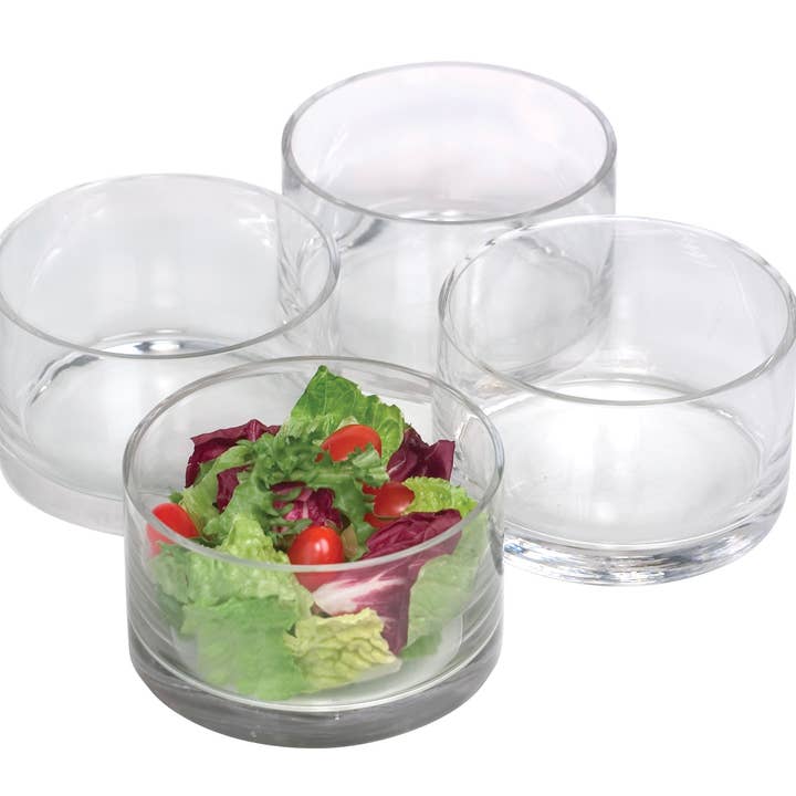 SIMPLICITY ROUND BOWLS, SET/4, 5" DIA., GIFT BOX for wholesale by Artland