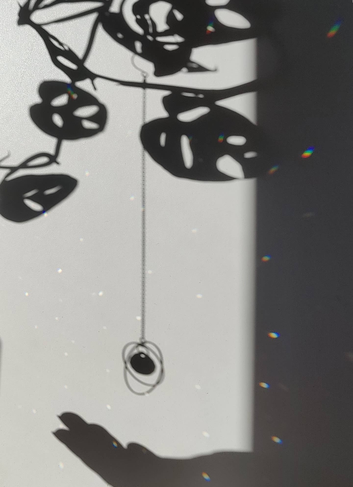 Atelier Intuitive – Suncatcher por atacado – Galaxy Mini • Mini filtro de luz em latão e cristal de vidro3