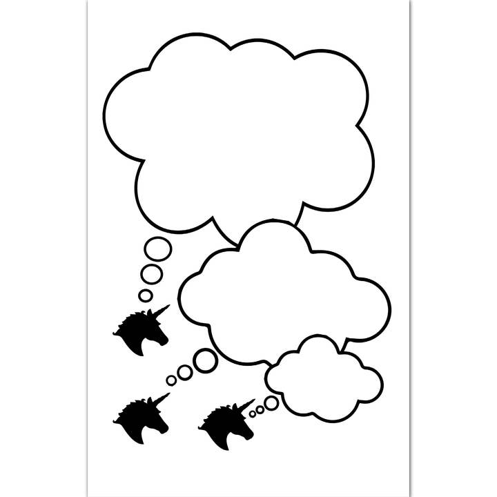 KanDi Designz by Dani Kates – Großhandel Tagebuch – Kinder – Einhorn-Gedanken-T1