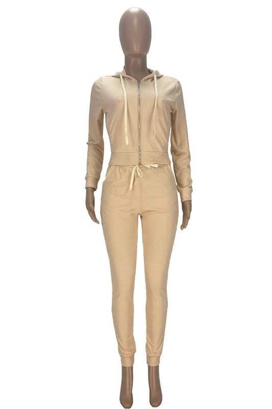 Flarix – Großhandel Set aus Oberteil und Rock – Damen – Jogging-Set mit Kapuzenjacke5