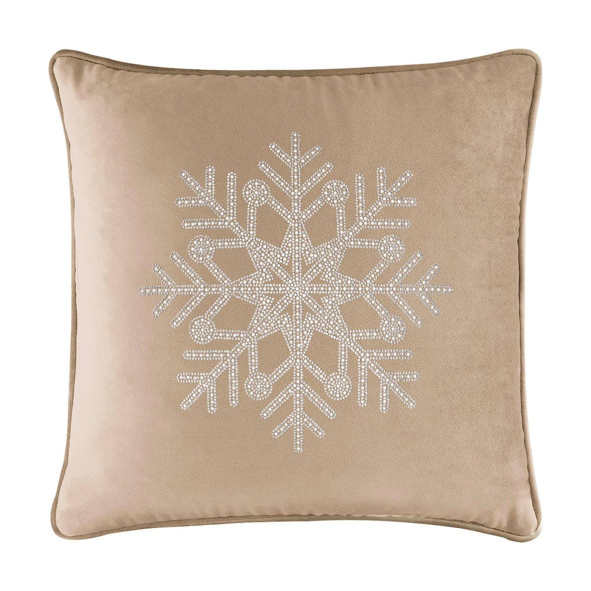 Sparkles Home - Wholesale Throw/Decorative Pillow - Rhinestone Snowflake Pillow47