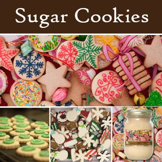 Sugar Cookies Mason Jar for wholesale by The Candle Cottage & DUOS Dual Fragrance Candles