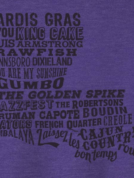 Choses à propos de Louisiane pour la vente par Mason Jar Label