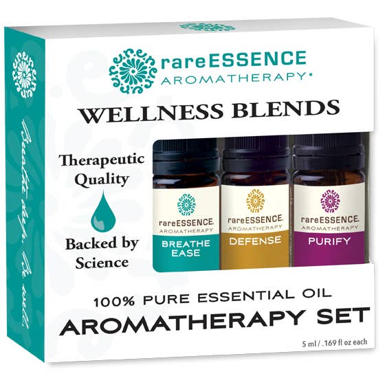 Wellness -5ml Essential Oil - Trio for wholesale by rareESSENCE