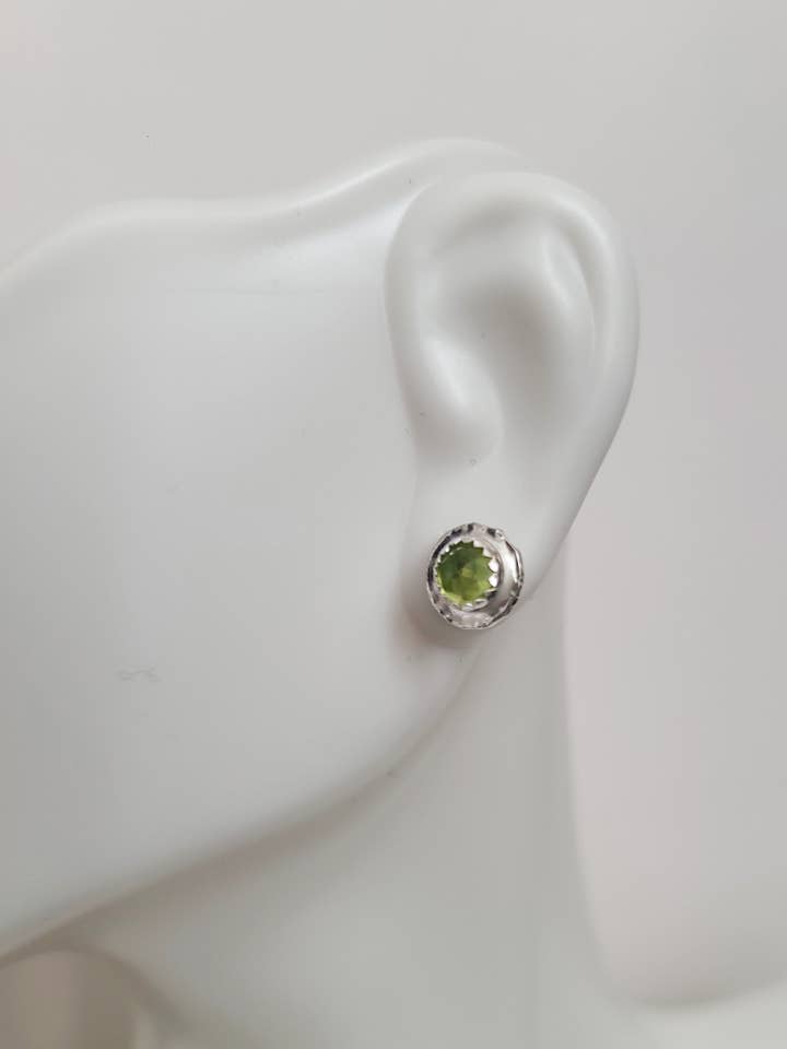 5mm Gemstone Stud Earrings for wholesale by Spangle Jewelry Company
