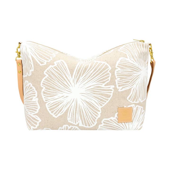 Slouchy Cross Body • Seaflower • White Collection for wholesale by Jana Lam
