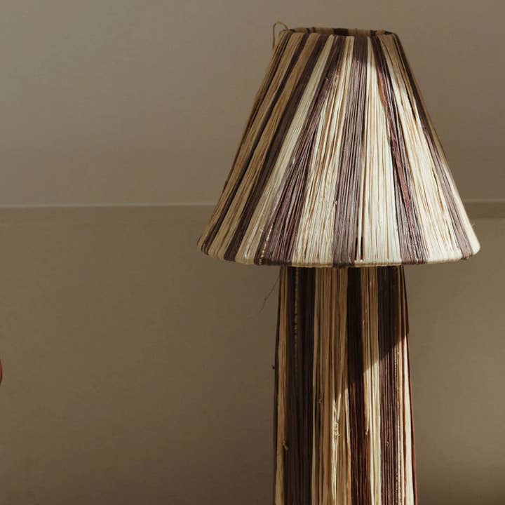 High crafty – wholesale Lampshade – Raffia Lamp Series 2 – Coco | Handwoven Moroccan Raffia Lamp2