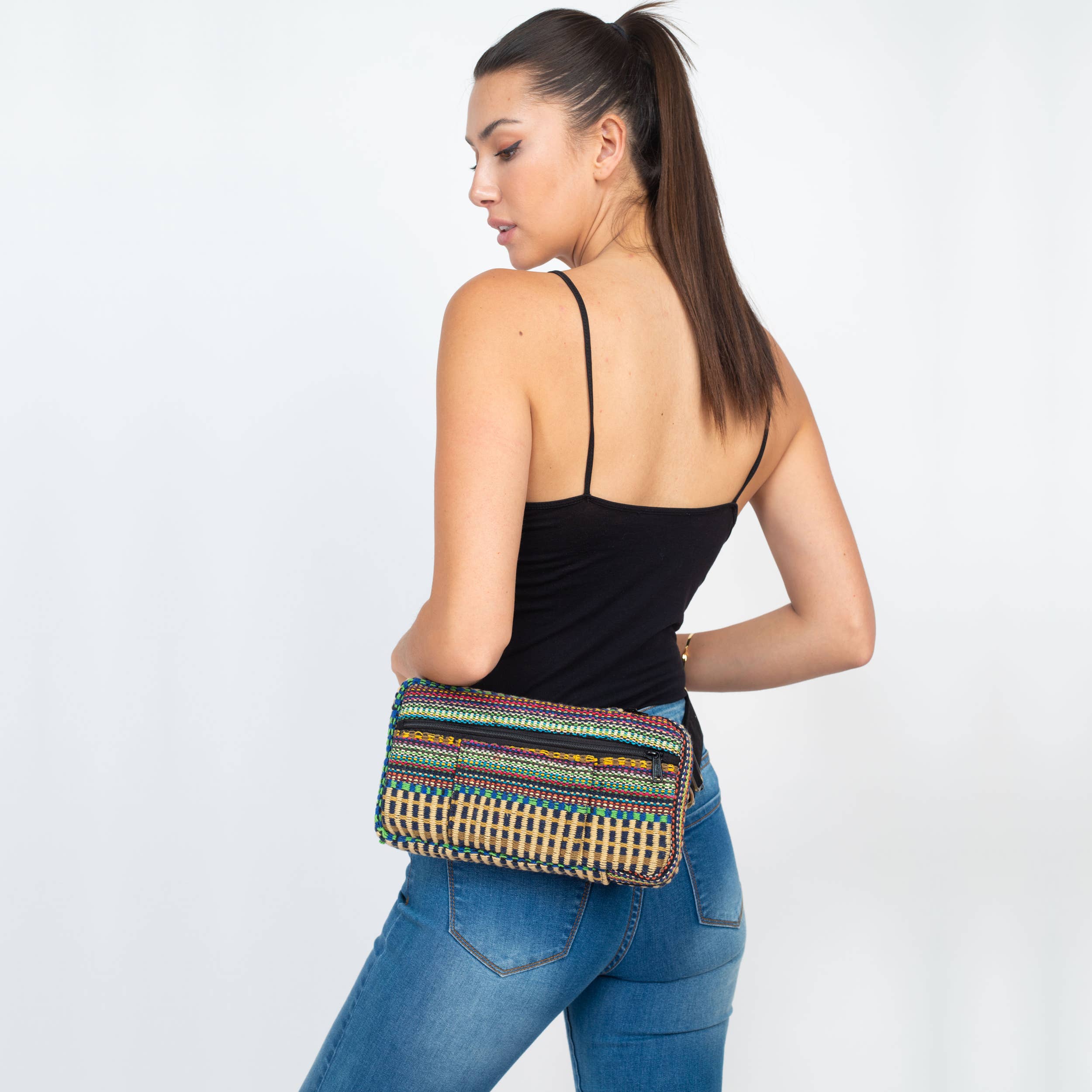 Lakhays Collection Inc. - Wholesale Crossbody Bag - Women's - Jacquard Sling Chest Bag9