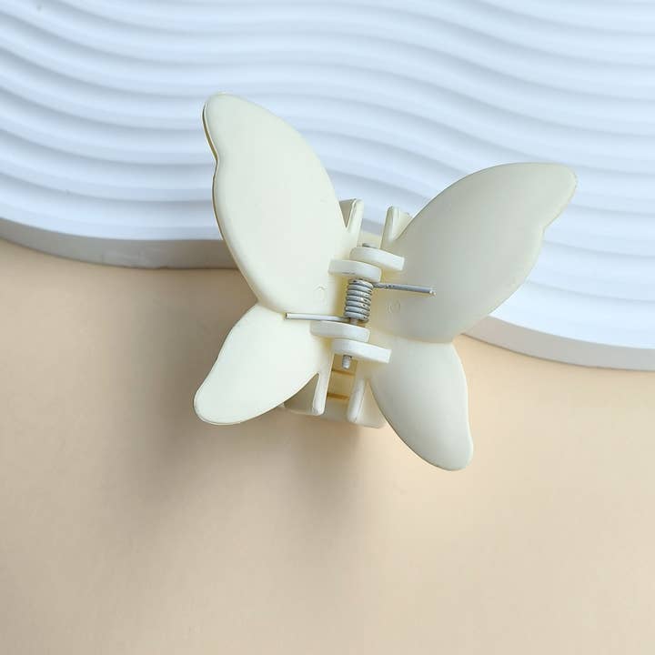 ACCITY - Wholesale Hair Clip - Women's - Matte Butterfly Hair Claw Clip – Strong & Stylish_CWAHA008737