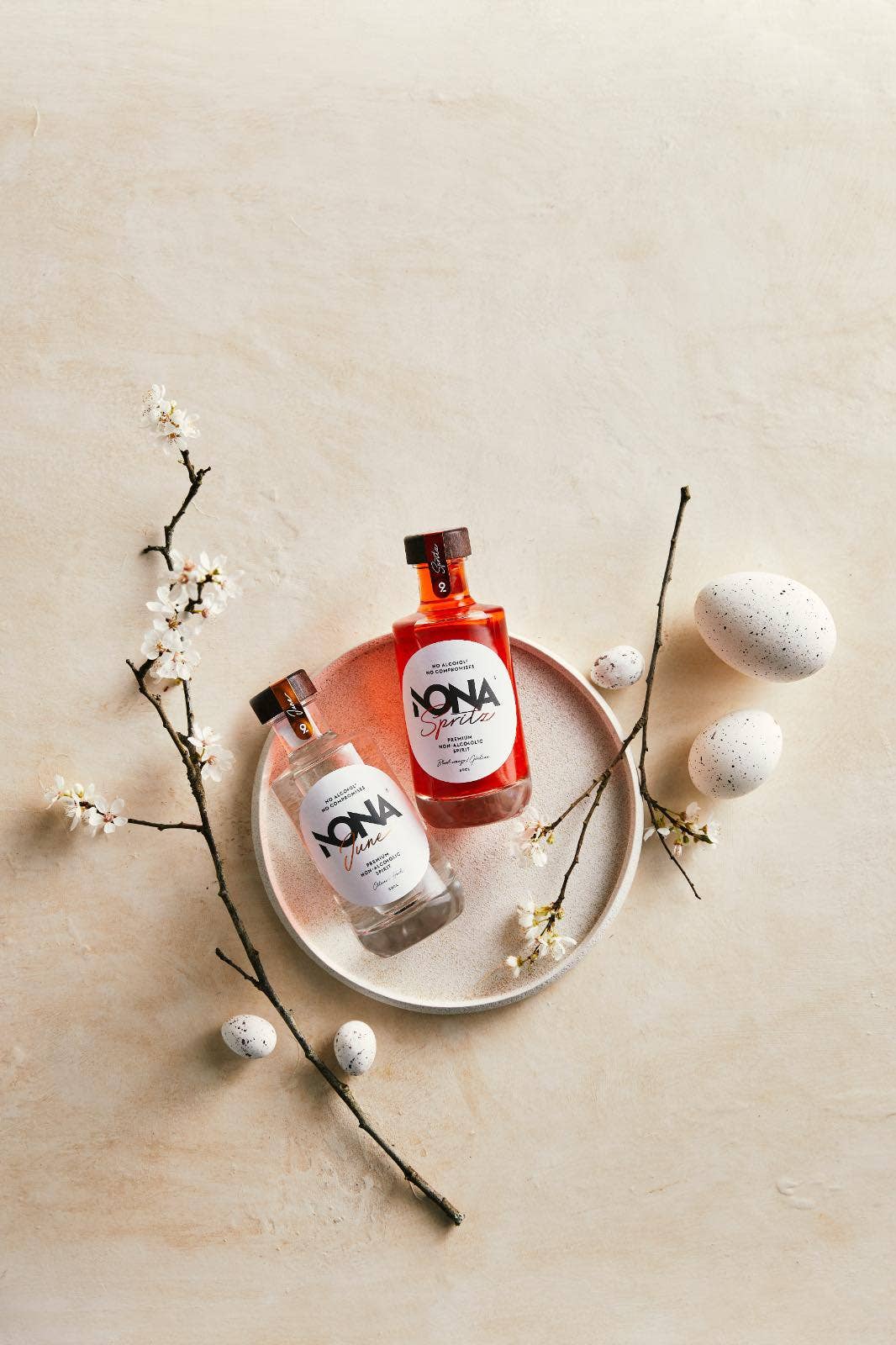 NONA Drinks - Wholesale Alcoholvrije gedistilleerde dranken/wijn/bier - NONA June 20cl5