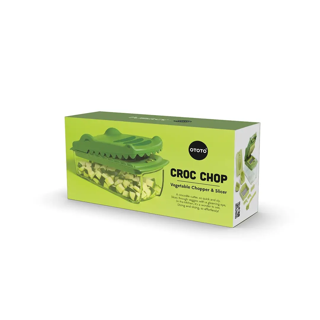 OTOTO - Wholesale Kitchen Tool/Gadget - Croc Chop Vegetable Chopper & Slicer - Kitchen Gifts10