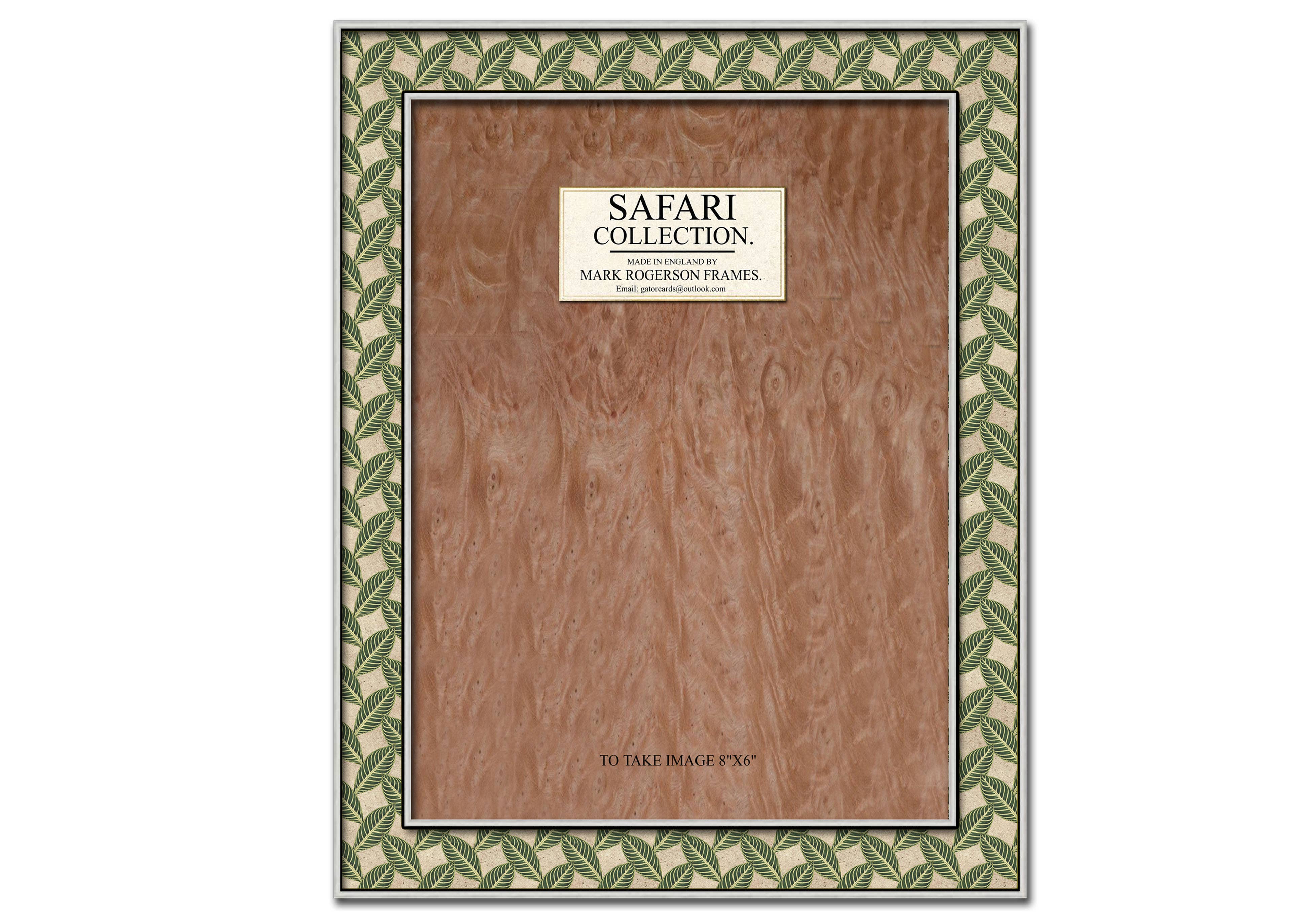 Gator cards – wholesale Picture frame – 1808 Safari Collection 8"x6" Photo Frame. 0