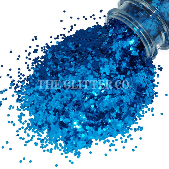 Den Glitter Co. - Ultramarin - Super Chunky 0.062 for engroshandel hos The Glitter Co.