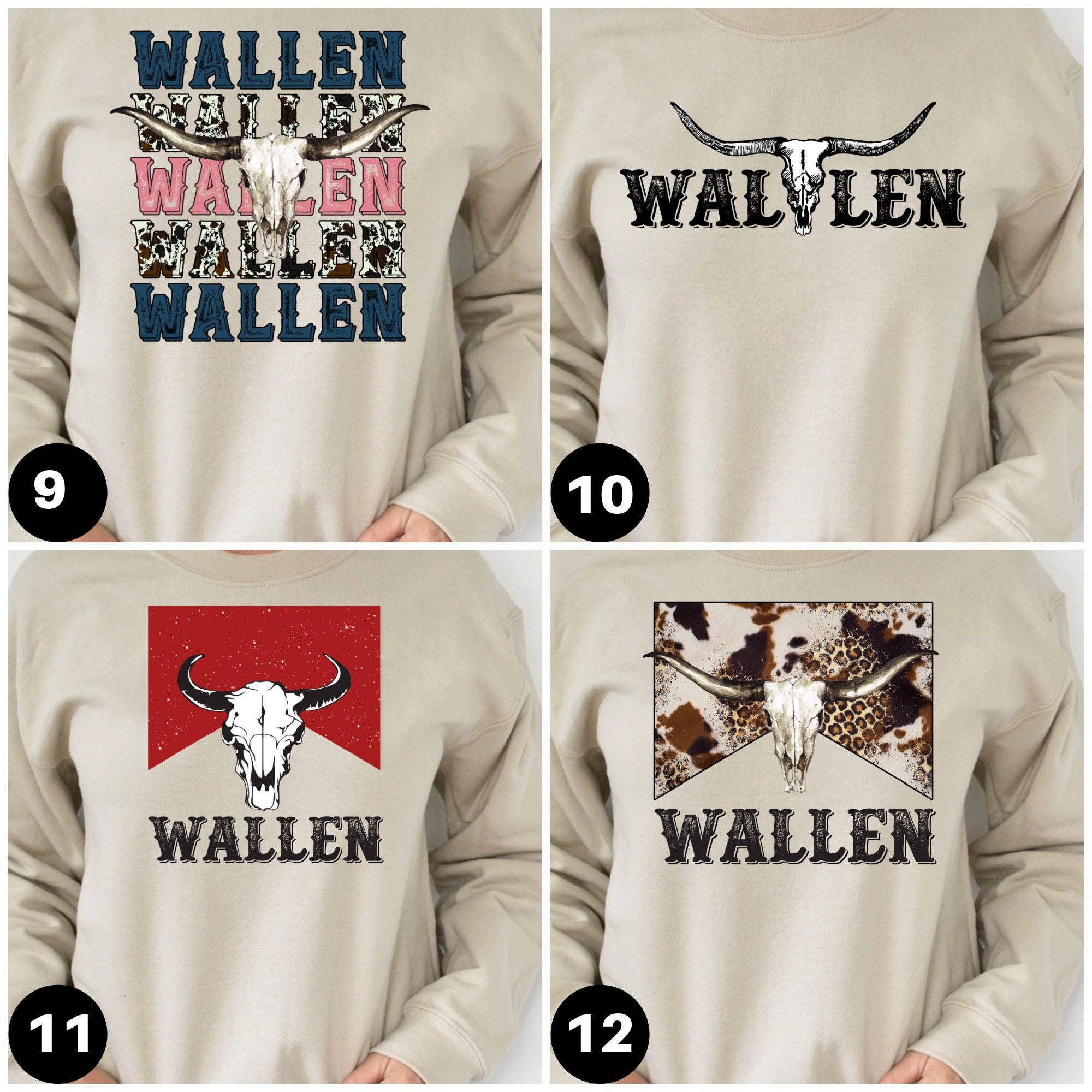 STRONG N FREE CDN - Vendita all'ingrosso Maglietta serigrafata - Donna - Camicia western, T-shirt western retrò Wallen,2