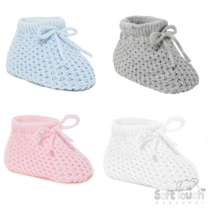 Babystövlar: Stickad - S401 för wholesale av Soft Touch