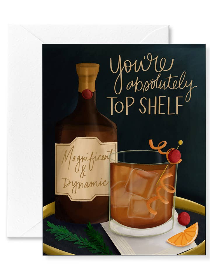 Top Shelf Card for wholesale by Announce Divinely