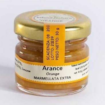 Infuso - Confiture de marmelade d'oranges extra 30 g pour la vente par SALA CAFFE CO