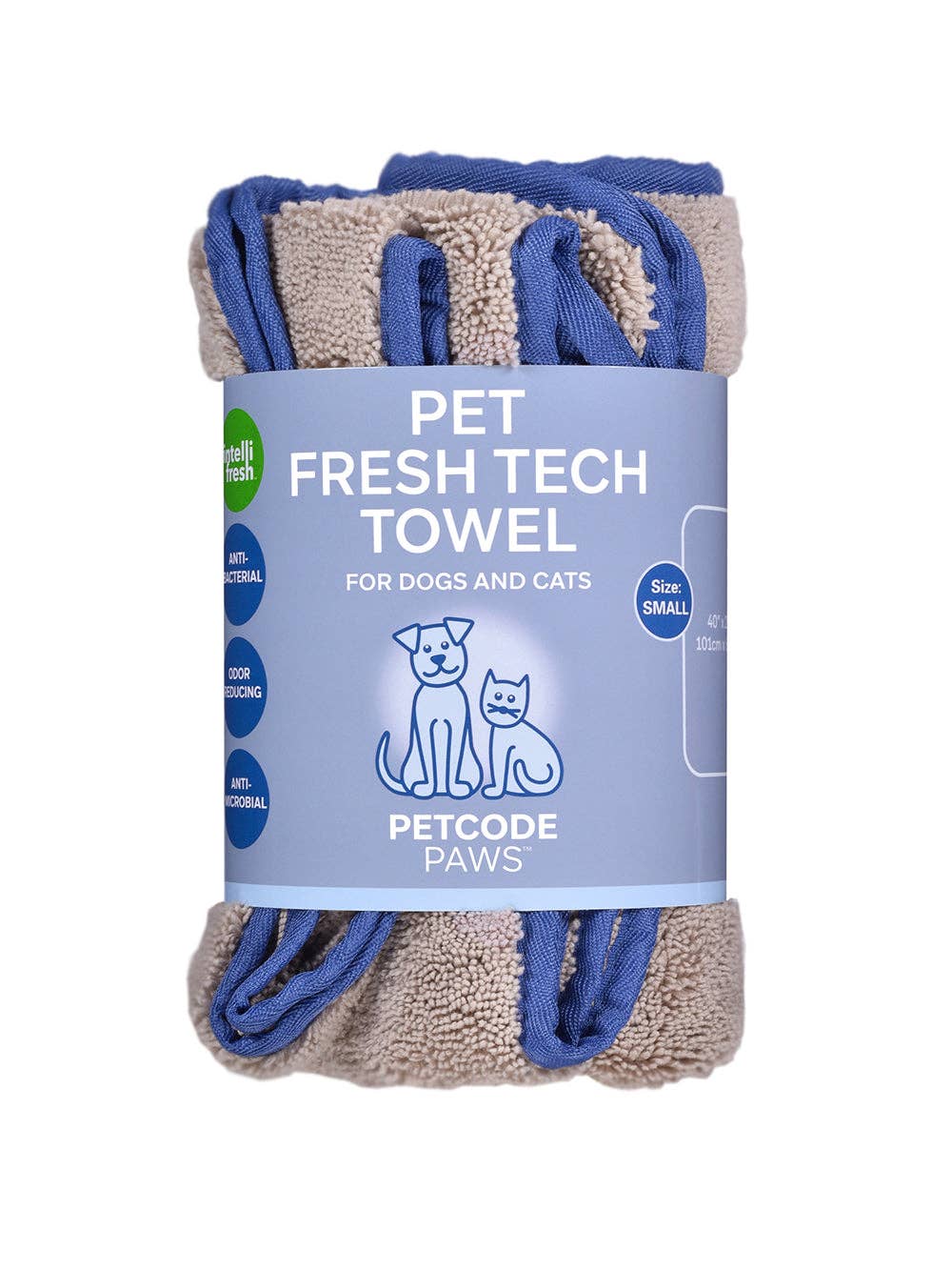 Petcode Paws - Wholesale Pet Towel - Cat/Dog - PETCODE PAWS PET FRESH TECH TOWEL AND BLANKET18
