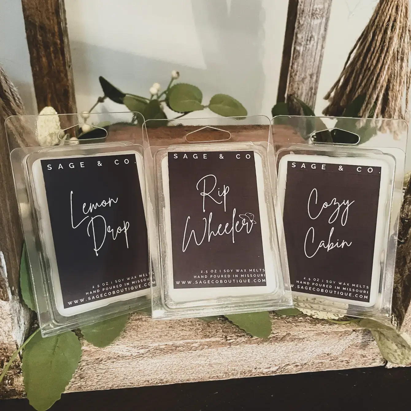 Sage & Co. - Wholesale Wax Melt - Christmas/Winter Scent Wax Melt Clamshells2