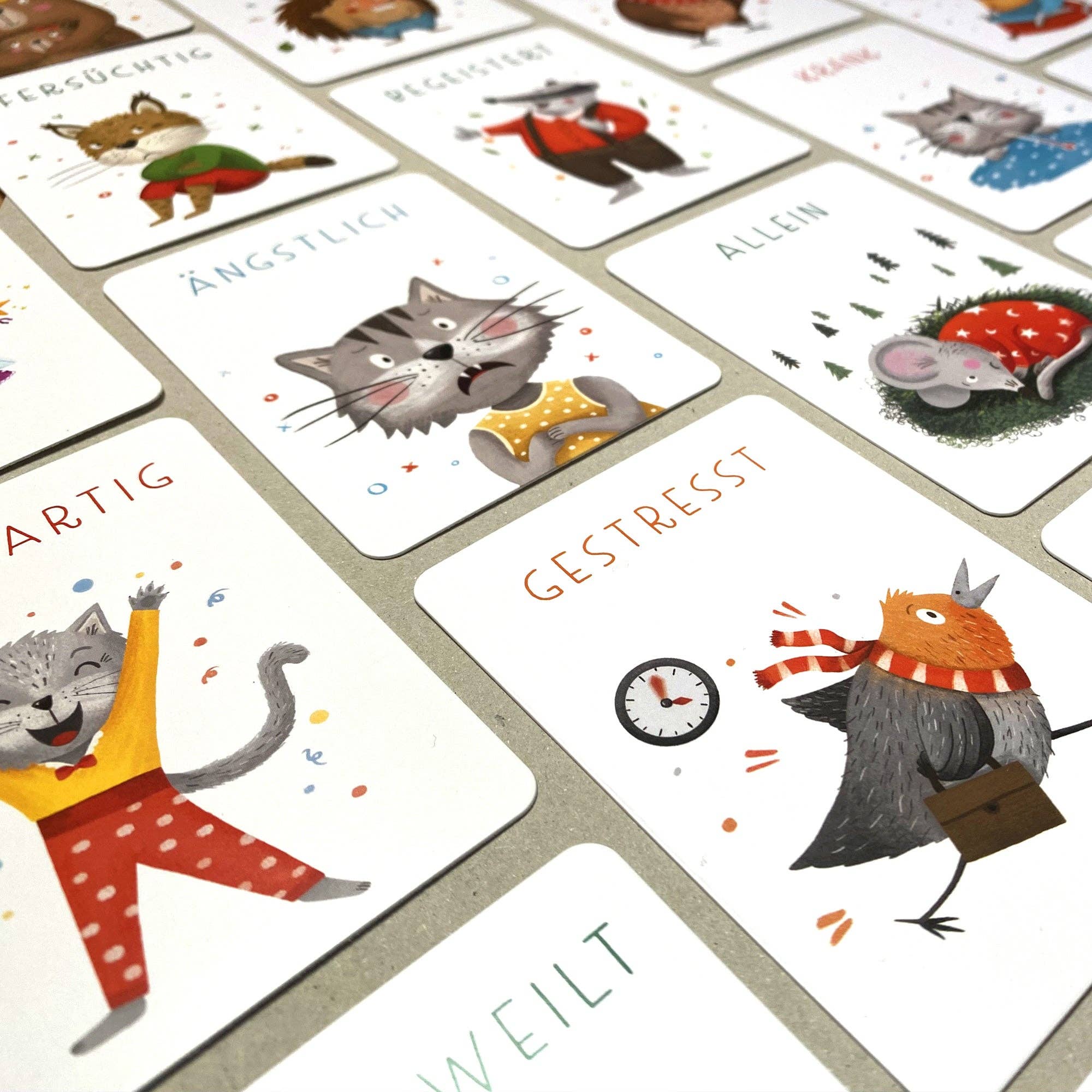 Rüsselfuchs - Wholesale Learning Cards - Kids & Baby - Emotion Cards for Children "Strong Feelings"9