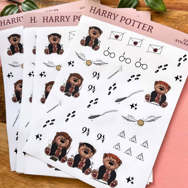Adhesive vinyls and stickers harry potter