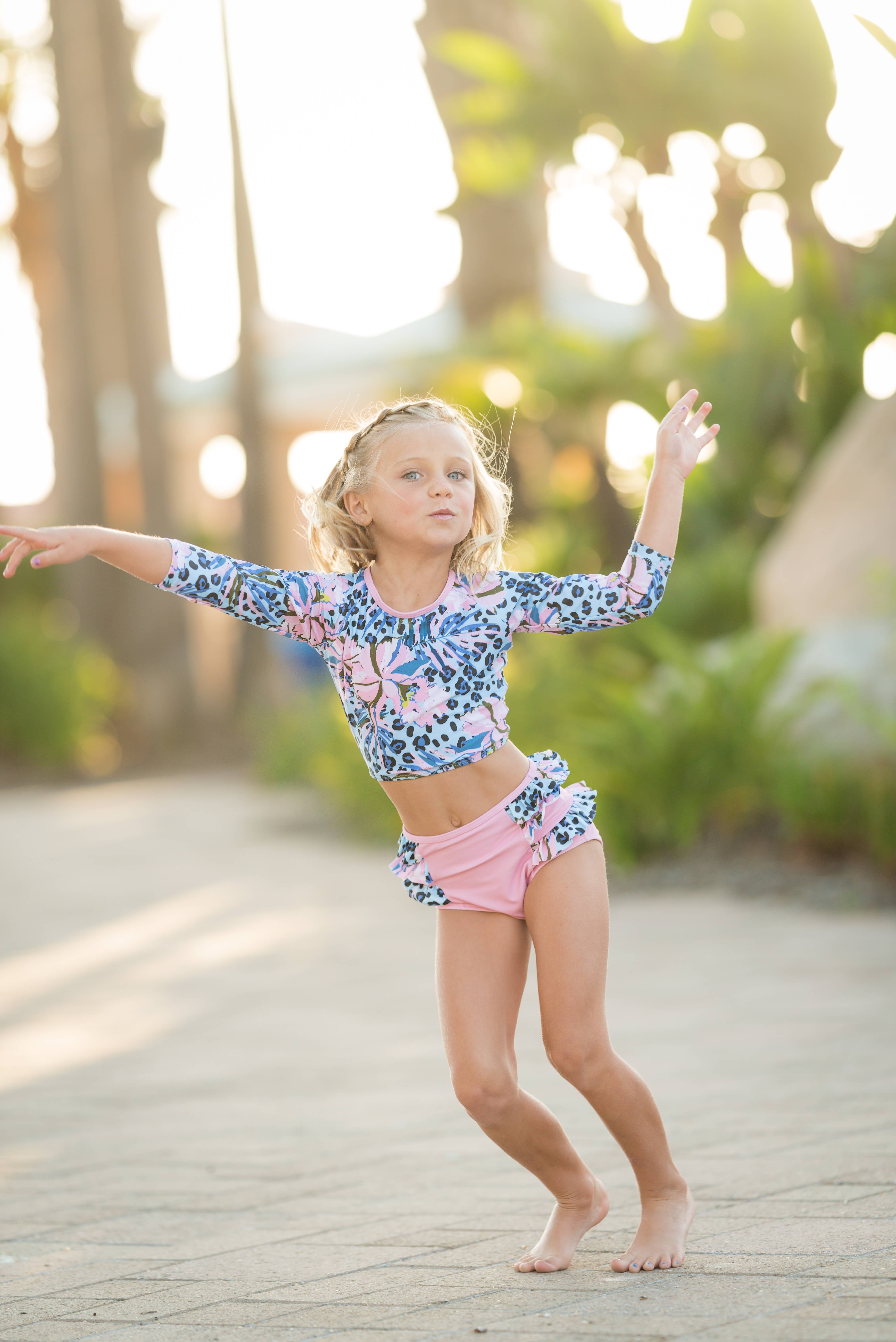 Blueberry Bay - Vendita all'ingrosso Costume da bagno a due pezzi - Bambini - Palmilla Dolce Costume Da Bagno Due Pezzi10