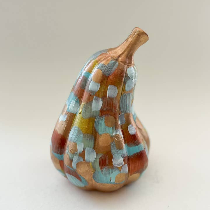 Zucca Astratta in Rame|Arte di Jessica Reynolds per la vendita all'ingrosso da parte di Jessica Reynolds Art