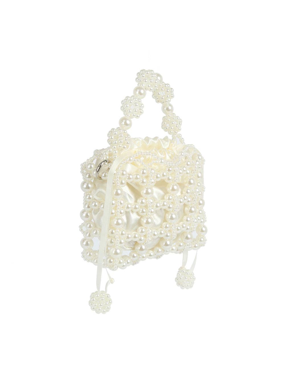 Petite Pearl Beaded Mini Handbag for wholesale on Faire1