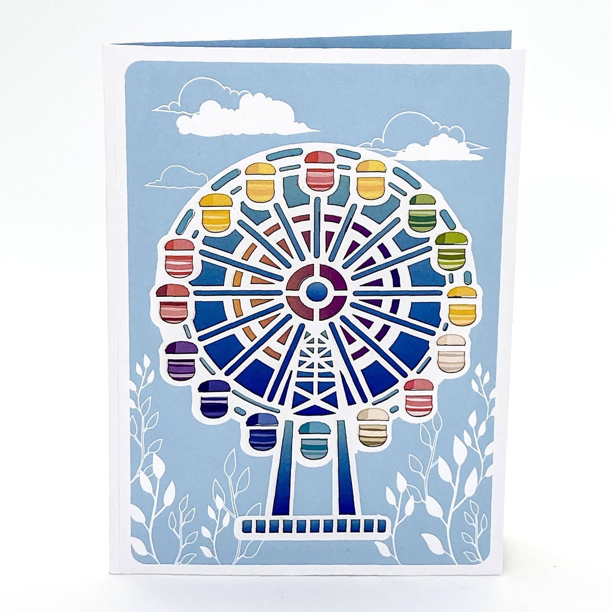 Liif Pop Up Card - Vente Carte de vœux classique - Carte Pop UP pour parc d'attractions6