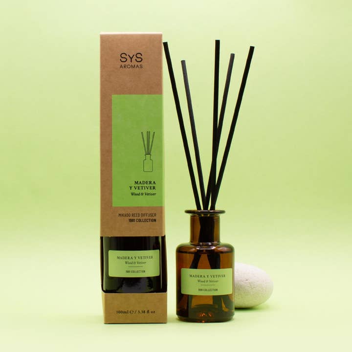 Mikado Wood and Vetiver Air Freshener 100ml 1991 for wholesale by Laboratorio SYS