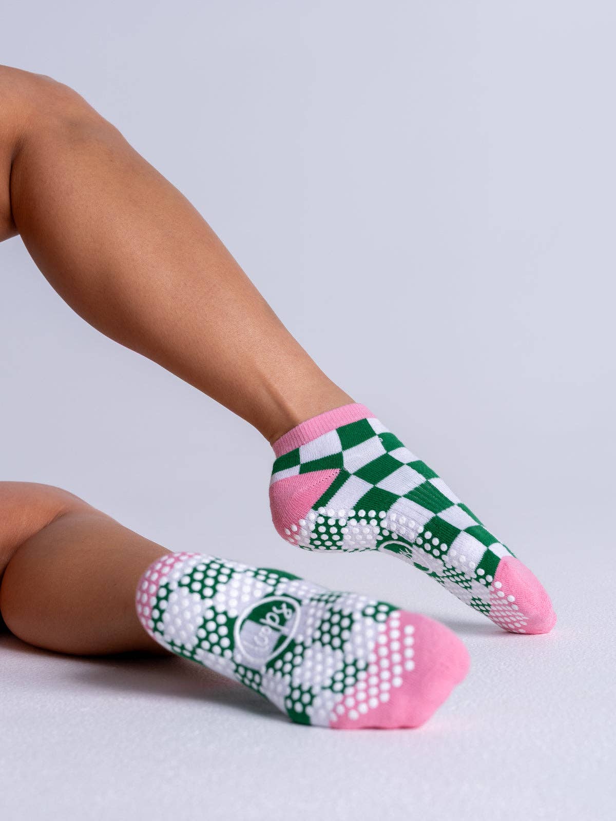 Reformer Loops - Vente Chaussettes – femme - Cheville - Matcha Disco3