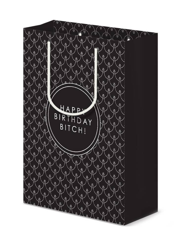 Happy Birthday Bitch Geschenktüte für den Großhandel von Tiramisu Paperie