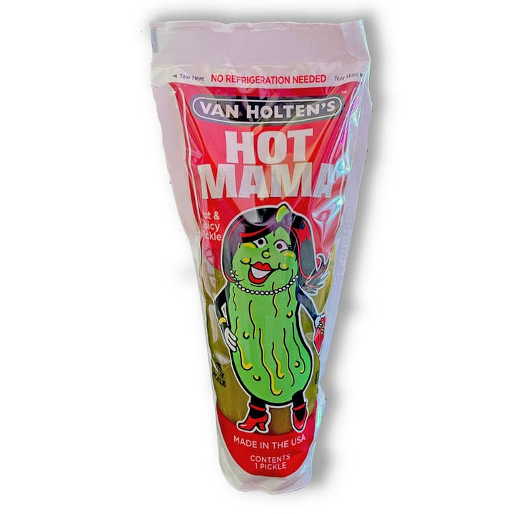 Van Holten's HOT MAMA Hot Pickle for wholesale by Astro Snacks