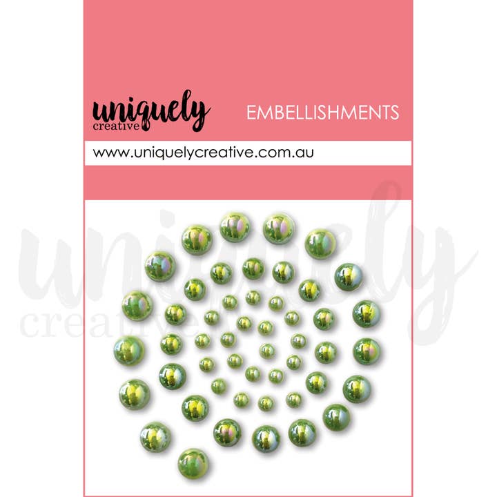 Wholesale Sage Pearls 10 pc for wholesale by Uniquely Creative