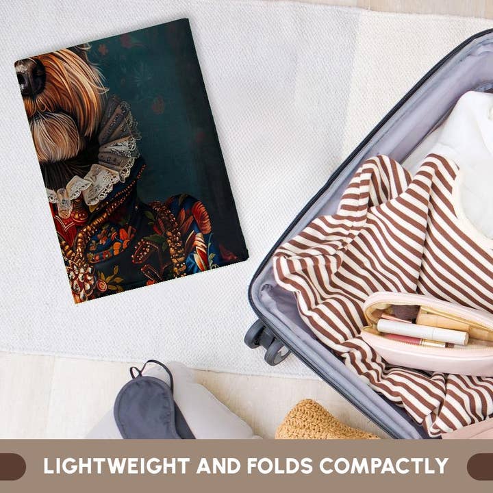 3dRose - Wholesale Bath Towel - 3dRose, Miniature Schnauzer Royal Portrait Canine Majesty, Towel5