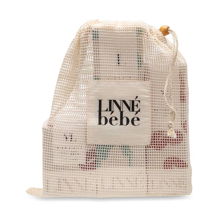 Borsa LINNÉ BEBÉ in rete di cotone biologico per la vendita all'ingrosso da parte di LINNÉ
