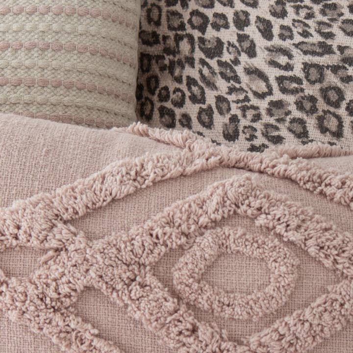 Rose Greer Tufted Shag Pillow Cover - Soft, Textured Decorative for wholesale on Faire