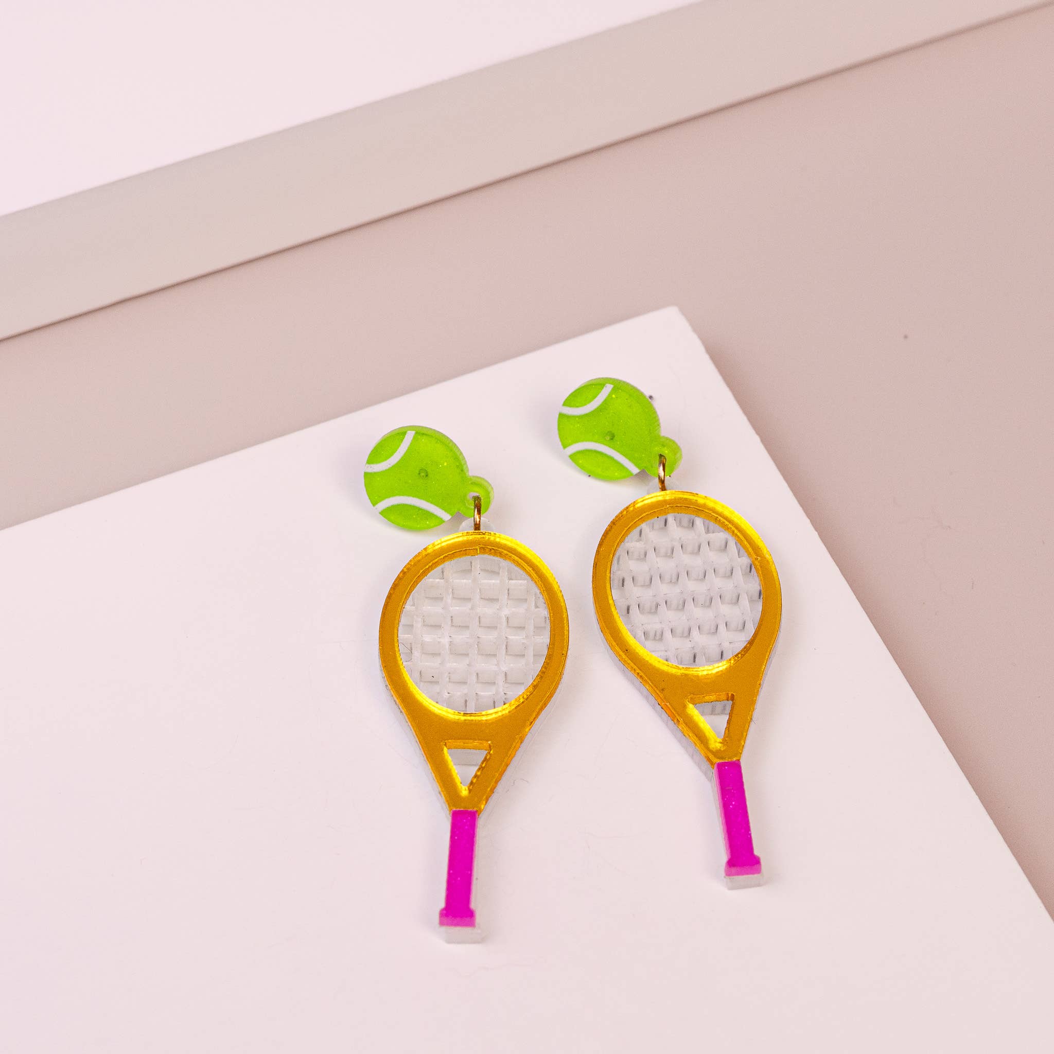 Bewaltz - Wholesale Dangle Earrings - Dangle Earrings-Tennis Racket3