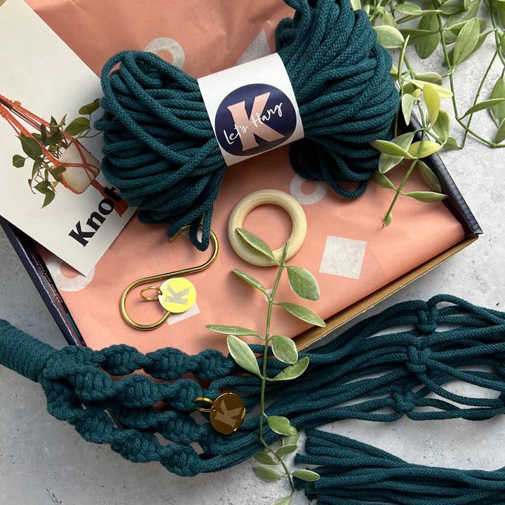 Knotted - Wholesale Doe-het-zelf-knutselset - Maak je eigen Macramé planthangerkit6