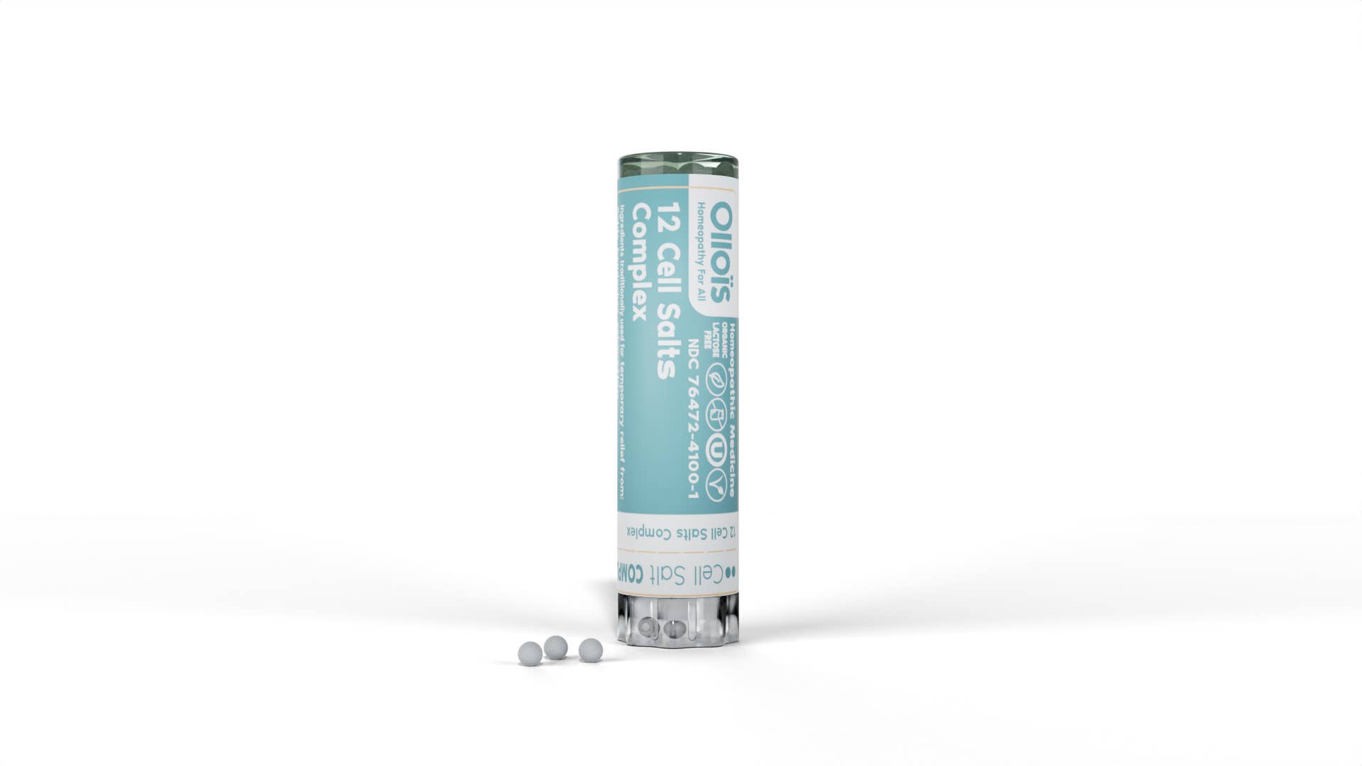 Ollois - Wholesale Oral Supplement/Vitamin - Olloïs Cell Salts Complex (12 in 1), Organic & Vegan Pellets