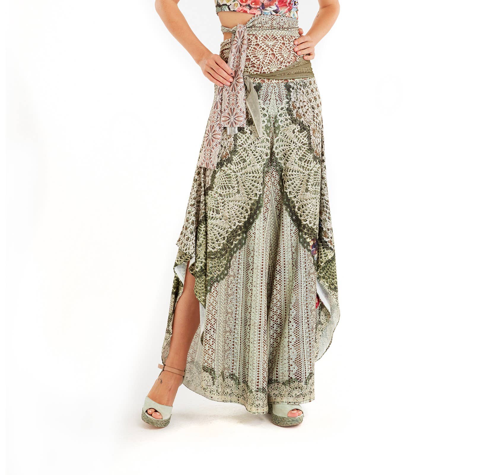 IPNG Design - Wholesale Pants - Women's - Summer Pants Drape - Feelin Bloomy