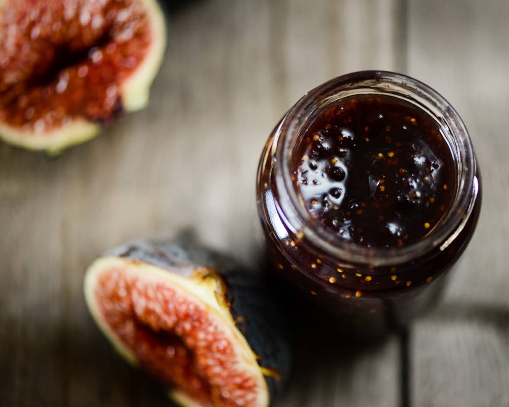 La Cour d'Orgères - Wholesale Jam/Jelly - Figs and violets jam from Provence 250g2