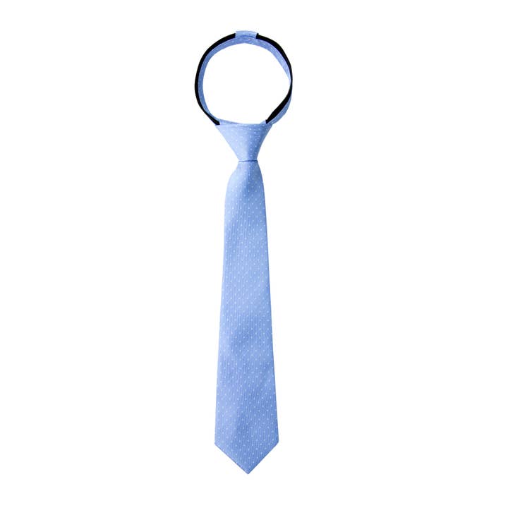 Boys' Dotted Woven Zipper Tie (STYLE: 827-2)
for wholesale by Spring Notion