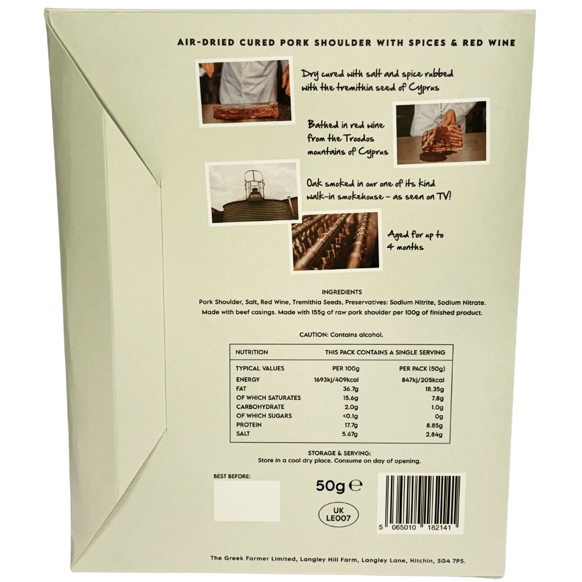 The Greek Farmer – wholesale Ham – British Aged Picnic Ham3