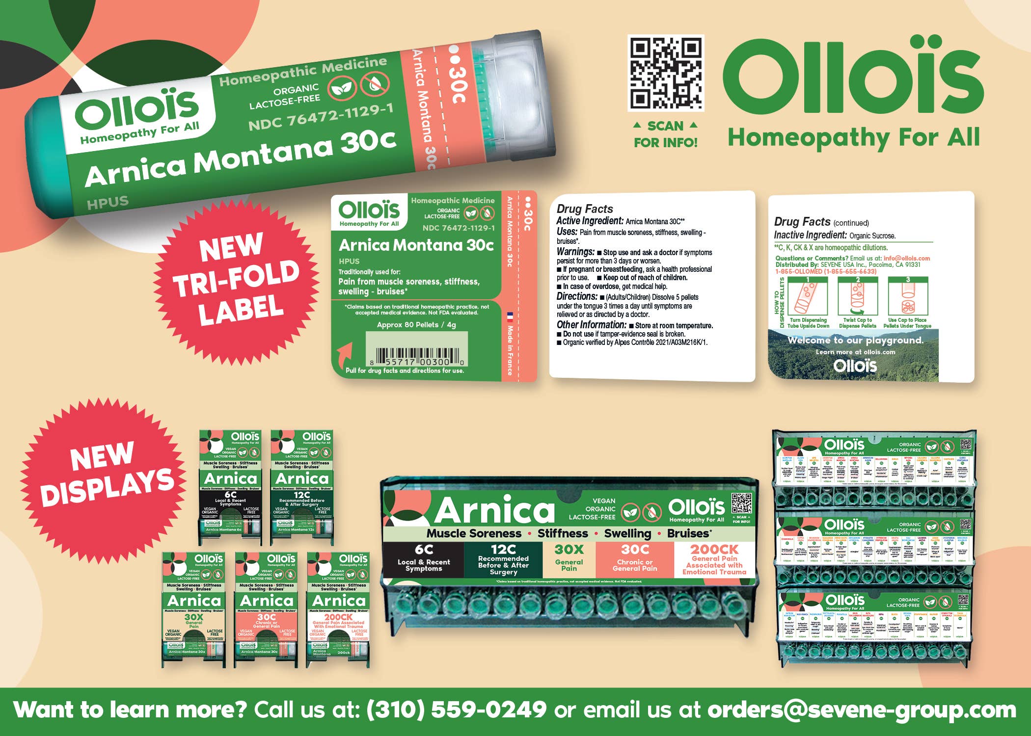 Ollois - Wholesale Oral Supplement/Vitamin - Olloïs 200ck Intro (200CK dilution): 84 units (For Retail)2